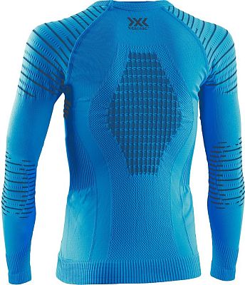 Превью Термобелье Термофутболка X-BIONIC Invent 4.0 Round Neck LG SL Jr Teal Blue/Anthracite